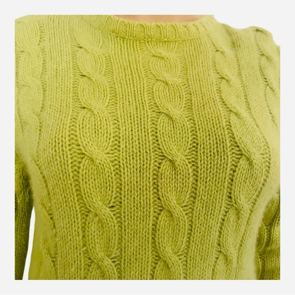 Boston Proper winter casual
lamb’s wool blend sweater M lime green long sleeve - Picture 3 of 10